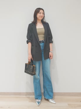 OURWACOALさん（レディース・167cm）の春コーディネート