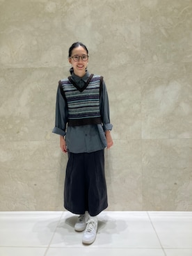OURWACOALさん（レディース・162cm）の冬コーディネート
