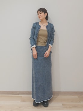 OURWACOALさん(レディース・159cm)の春コーディネート