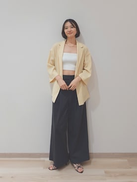 OURWACOALさん（レディース・170cm）の春コーディネート