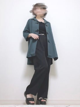 「ファッションを楽しもう」｜「アイテム（キャミソール）」を使った、KEさん（レディース・155cm）の秋コーディネート