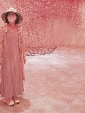 「MANA（マナ）のアイテム（その他アウター）」を使った、リンさん（レディース・160cm）の夏コーディネート