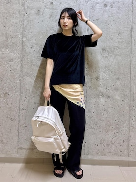 「アイテム（財布/小物）」を使った、SAORIさん（レディース・164cm・30代）の夏コーディネート