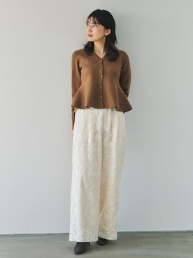 SAORIさん（レディース・164cm）の秋コーディネート