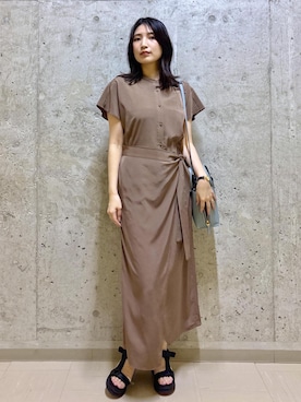 「授業参観日コーデ」｜SAORIさん（レディース・164cm）の夏コーディネート