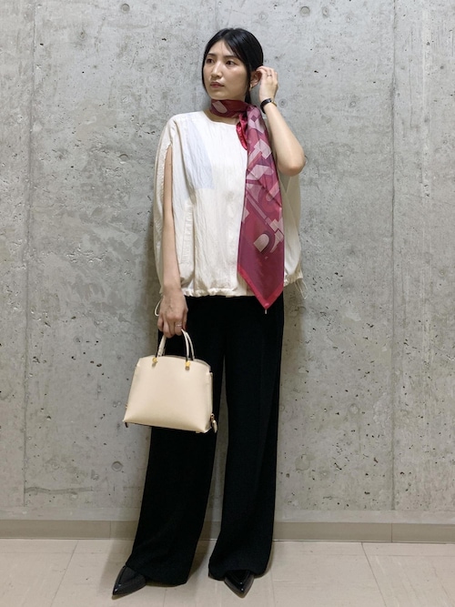 セール】ナイロンレーヨンバルーンケープ（ポンチョ）｜ROPE'（ロペ