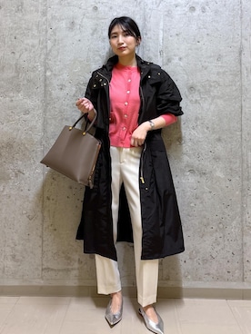 「ROPE'（ロペ）のアイテム」を使った、SAORIさん（レディース・164cm）の冬コーディネート