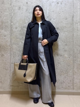 「E'POR（エポール）のアイテム」を使った、SAORIさん（レディース・164cm）の春コーディネート