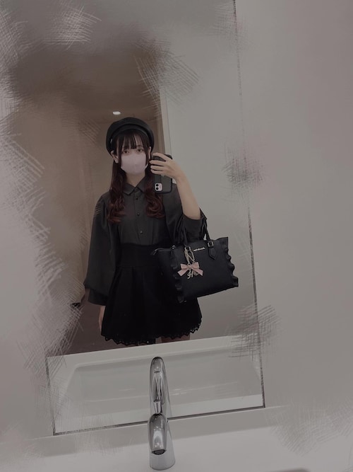 DimMoire ディムモアール ベレー帽 帽子 地雷 TOP - QOOZA