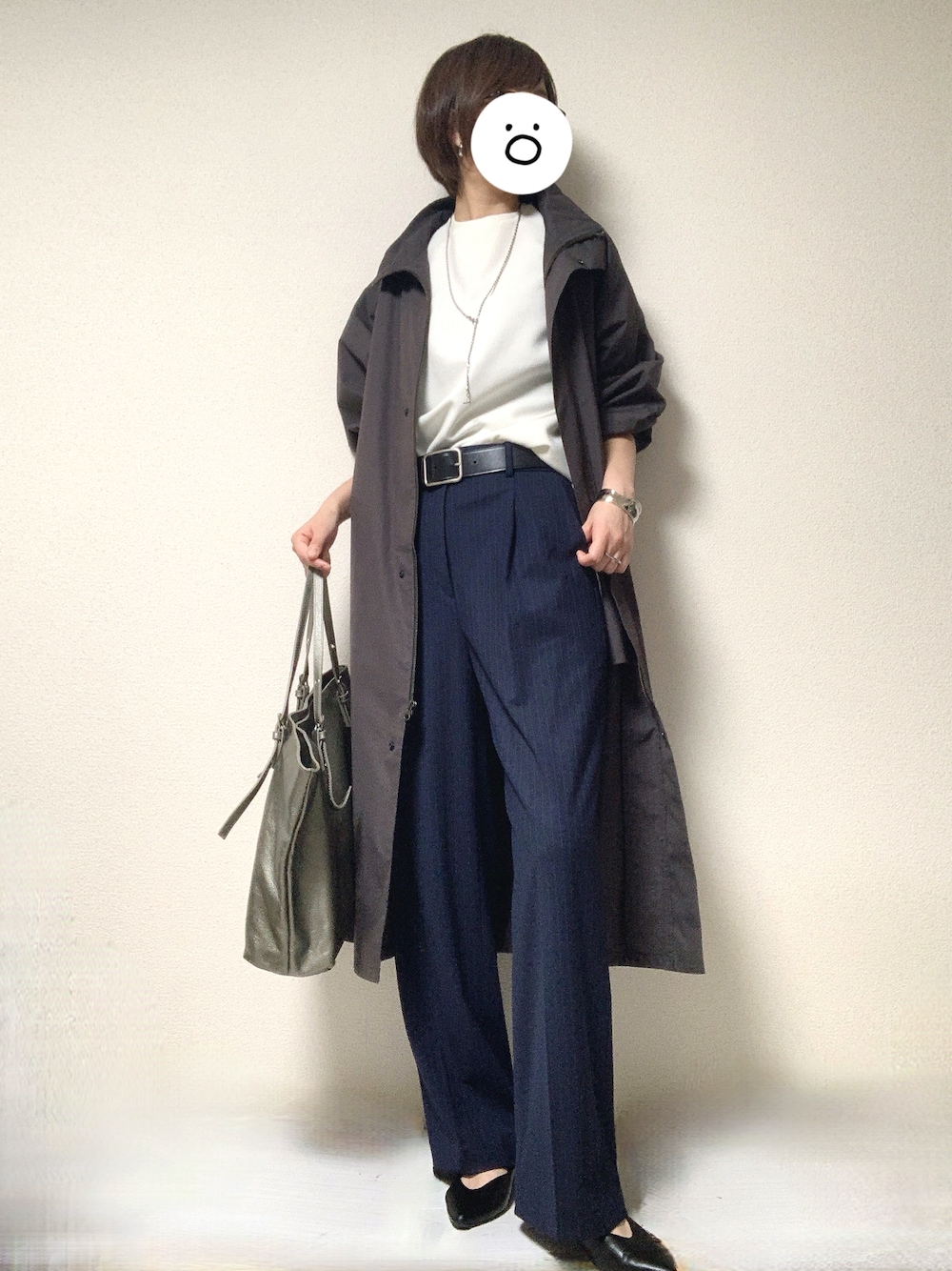 TD 良品ジャケット & 新品ウエスト大きいビブフルオープンパンツ