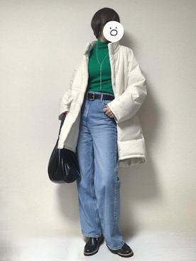 「FRAMeWORK（フレームワーク）のアイテム（ジャケット/アウター）」を使った、coukoさん（レディース・163cm）の春コーディネート
