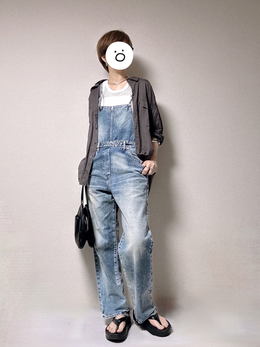大人気✨whim gazette デニムオールインワン　ダメージ加工 Whim Gazette｜DENIM ALL IN ONE2 | Rakuten Fashion(楽天ファッション
