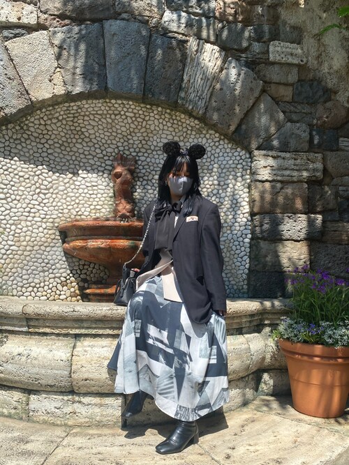 HARE(ハレ)の「フォトコラージュスカート(HARE)(スカート)」 - WEAR