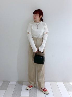 matsui misakiさん（レディース・159cm）の春コーディネート