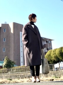 MM6 Maison Margielaのチェスターコートを使った人気