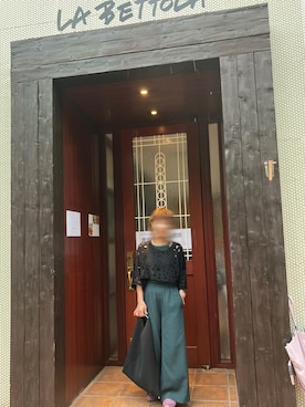 「アイテム（その他）」を使った、Cさん（レディース・152cm）の夏コーディネート