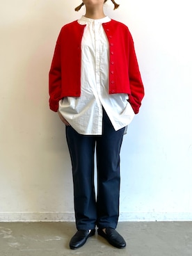 「Libra Cue（リブラ キュー）のアイテム」を使った、Libra Cue_ayumiさん（レディース・153cm）の春コーディネート