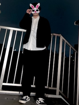 【うさぎの登り坂】♂さん（メンズ・165cm）の春コーディネート