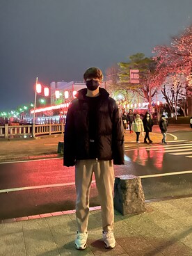 「お祭り」｜「アイテム（ジャケット/アウター）」を使った、rimmm080さん（メンズ・180cm）の春コーディネート