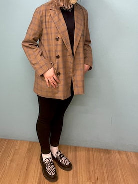 yurikawaguchiさん（レディース・156cm）の冬コーディネート