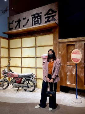 「西裝外套」｜「アイテム（フォーマルスーツ/小物）」を使った、JingChun Linさん（レディース・169cm）の春コーディネート
