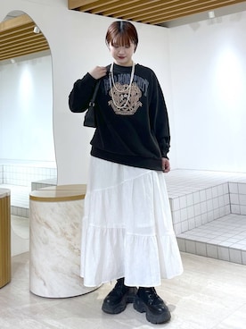 Natsukii/나츠키さん（レディース・164cm）の冬コーディネート