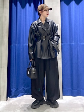 「PAGEBOY（ページボーイ）のアイテム（ジャケット/アウター）」を使った、Natsukii/나츠키さん（レディース・164cm）の春コーディネート