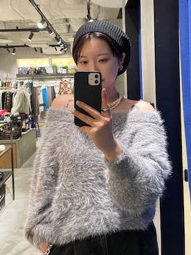 「アイテム（ハンチング/ベレー帽）」を使った、Natsukii/나츠키さん（レディース・164cm・20代）の秋コーディネート