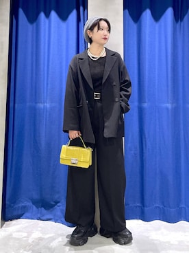 「アイテム（ハンチング/ベレー帽）」を使った、Natsukii/나츠키さん（レディース・164cm・20代）の秋コーディネート