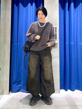 Natsukii/나츠키さん（レディース・164cm）の冬コーディネート