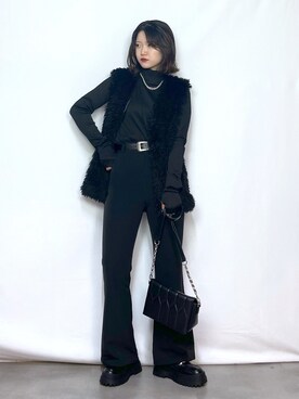 「秋色コーデ」｜「アイテム（その他アウター）」を使った、Natsukii/나츠키さん（レディース・164cm）の秋コーディネート