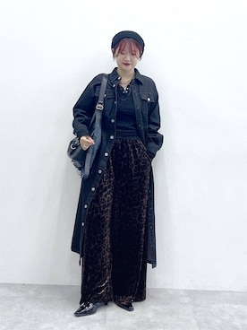 「PAGEBOY（ページボーイ）のアイテム（その他パンツ）」を使った、Natsukii/나츠키さん（レディース・164cm）の秋コーディネート