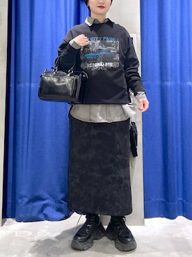 Natsukii/나츠키さん（レディース・164cm）の冬コーディネート