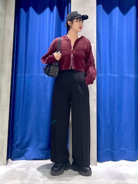 「アイテム（パーカー）」を使った、Natsukii/나츠키さん（レディース・164cm）の夏コーディネート