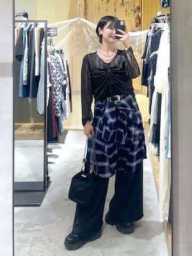 「アイテム（スウェットパンツ）」を使った、Natsukii/나츠키さん（レディース・164cm・20代）の夏コーディネート