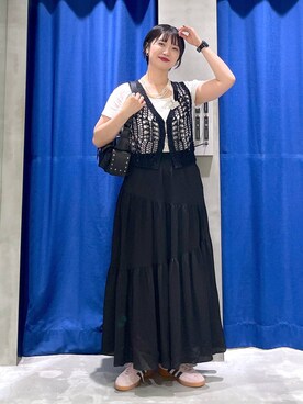 Natsukii/나츠키さん（レディース・164cm）の夏コーディネート