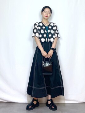 Natsukii/나츠키さん（レディース・164cm）の夏コーディネート