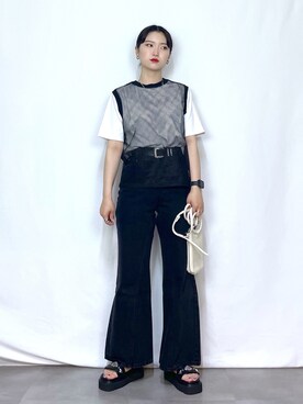 Natsukii/나츠키さん（レディース・164cm）の夏コーディネート