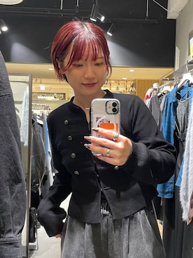 「PAGEBOY（ページボーイ）のプラットチャンキースニーカー（スニーカー、ブラック系）」を使った、Natsukii/나츠키さん（レディース・164cm）の秋コーディネート