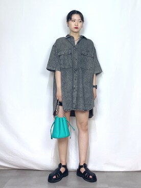 Natsukii/나츠키さん（レディース・164cm）の夏コーディネート