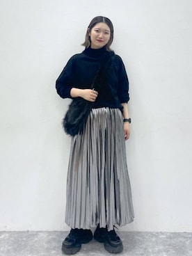 「アイテム（スウェット）」を使った、Natsukii/나츠키さん（レディース・164cm・20代）の秋コーディネート