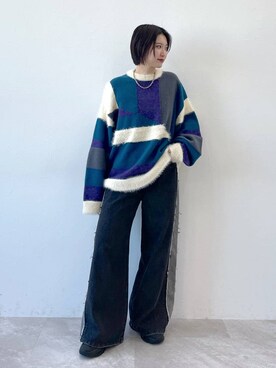 Natsukii/나츠키さん（レディース・164cm）の冬コーディネート