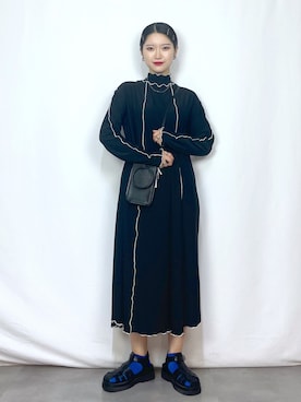 「PBLIM（ページボーイリム）のアイテム（ワンピース/ドレス）」を使った、Natsukii/나츠키さん（レディース・164cm）の夏コーディネート