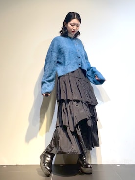 Natsukii/나츠키さん（レディース・164cm）の冬コーディネート