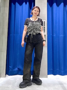 「アイテム（その他トップス）」を使った、Natsukii/나츠키さん（レディース・164cm・20代）の夏コーディネート