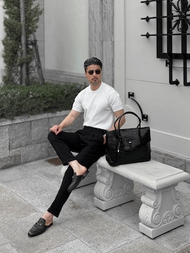 「HILTON（ヒルトン）のアイテム」を使った、daiwear1112さん（メンズ・177cm）の春コーディネート