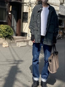 「CASEY CASEY（ケイシーケイシー）のアイテム」を使った、lasvegas1103さん（メンズ・189cm）の春コーディネート