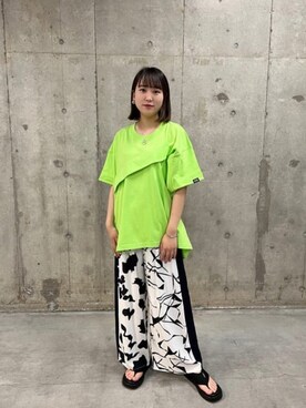 「JETEE（ジュテ）のアイテム」を使った、Paradise Picnicさん（レディース・160cm）の夏コーディネート