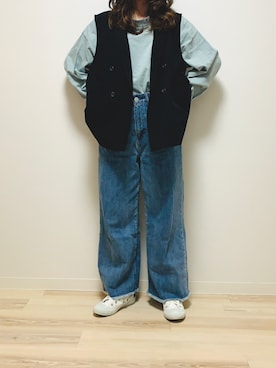 PBFさん（レディース・159cm）の春コーディネート