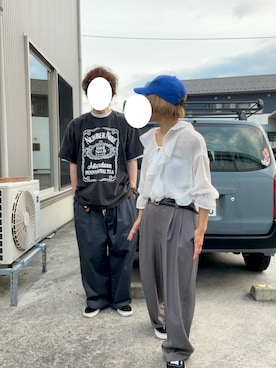 「RED KAP（レッドキャップ）のアイテム」を使った、T .Kさん（メンズ・176cm）の春コーディネート